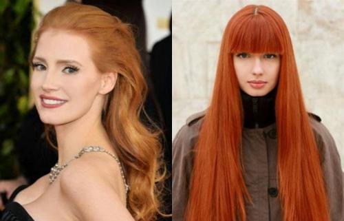 Рыжий цвет волос, как сделать. Как придать волосам рыжий оттенок 08