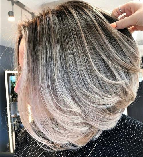 Стрижка каскад. Круглый каскад. Идеально подходит для любой женщины и почти не нуждается в укладке