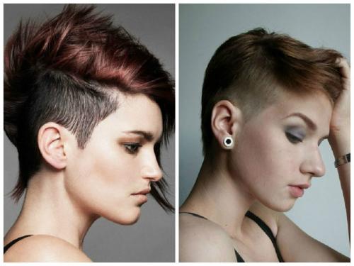 Стрижка асимметрия на среднюю длину. Идеи для коротких волос