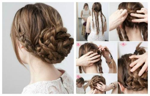 Вечерние прически на длинные волосы: модные новинки