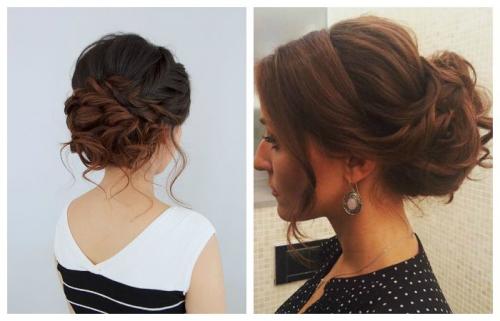 Вечерние прически на длинные волосы: модные новинки