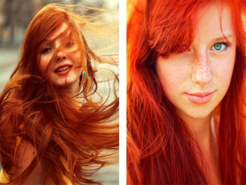 Покрасить волосы в рыжий цвет в домашних условиях. Как покрасить тёмные волосы в рыжий цвет