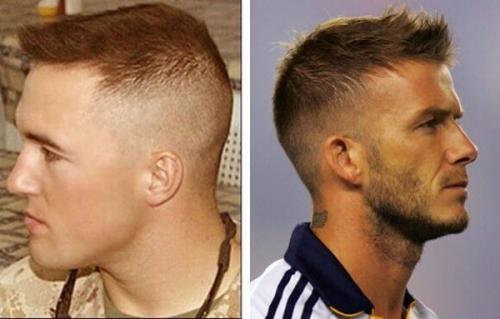 Мужская стрижка с выбриванием висков и затылка. Варианты