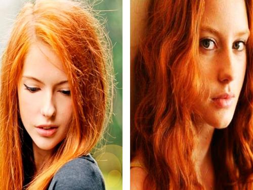 Покрасить волосы в рыжий цвет в домашних условиях. Как покрасить тёмные волосы в рыжий цвет