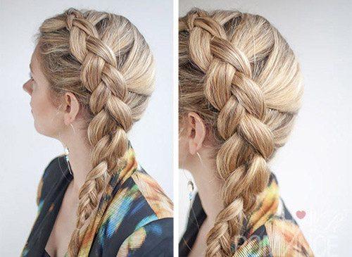 Коса наизнанку пошагово. Коса наоборот, заплетаем французскую косу наизнанку