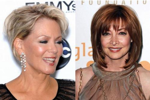 Какие прически не рекомендуется женщинам посл.  Стрижки, которые молодят женщин после 40, 50 лет и старше для разной длины волос