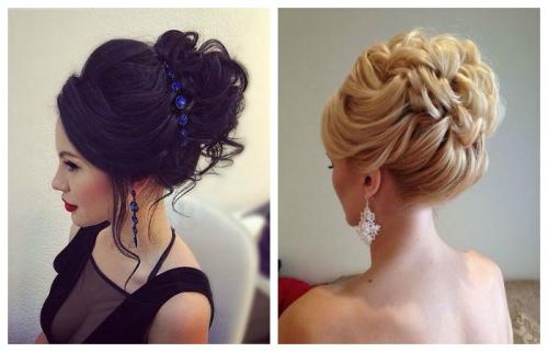 Вечерние прически на длинные волосы: модные новинки