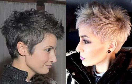 Короткие стрижки ирокез. Общее описание 01