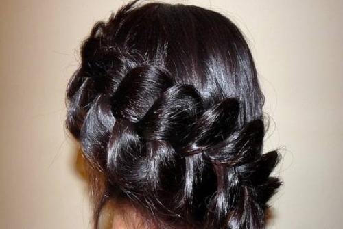 Французская коса наоборот самой себе. Косичка наоборот – инструкция по плетению