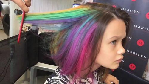 Как покрасить волосы в домашних условиях для детей. 5 способов безопасного изменения цвета волос ребенка