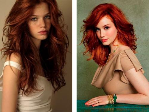 Покрасить волосы в рыжий цвет в домашних условиях. Как покрасить тёмные волосы в рыжий цвет