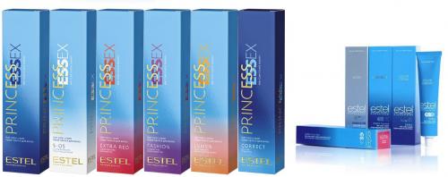 Краска для волос Эстель Делюкс палитра. Выбираем цвет для своих волос из палитры Эстель Делюкс