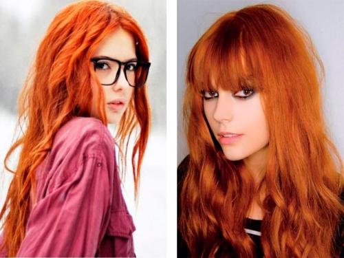 Покрасить волосы в рыжий цвет в домашних условиях. Как покрасить тёмные волосы в рыжий цвет