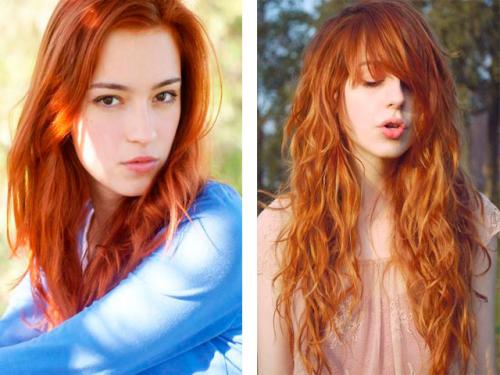 Покрасить волосы в рыжий цвет в домашних условиях. Как покрасить тёмные волосы в рыжий цвет