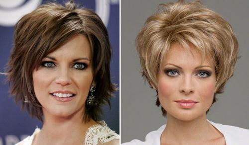 Стрижки для тонких редких волос не требующие укладки. Способ 3: многослойные стрижки на тонкие волосы