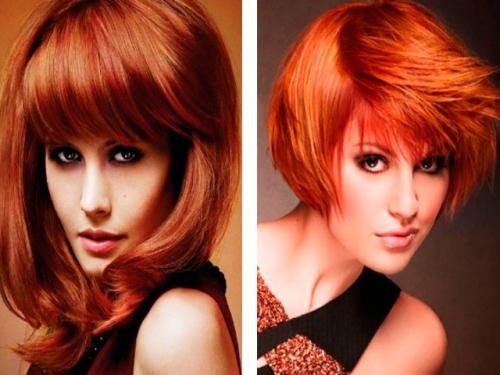 Покрасить волосы в рыжий цвет в домашних условиях. Как покрасить тёмные волосы в рыжий цвет