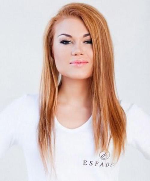 Медный блонд цвет волос. Богатая палитра меди