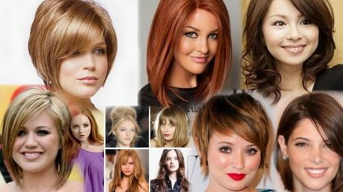 Стрижки не требующие укладки для круглого лица. Причёски на круглое лицо фото, какие подойдут