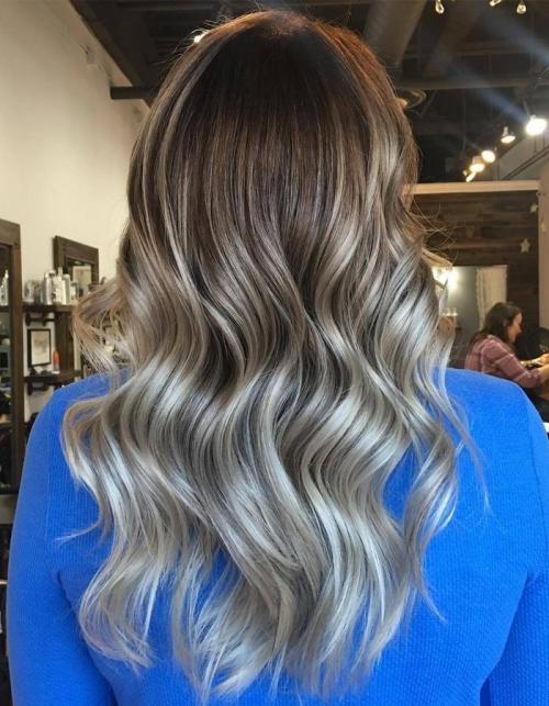 Покраска волос в два цвета черный и рыжий. Идеи окрашивания волос для брюнеток