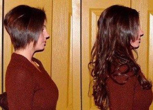 Как нарастить волосы каскадом. Какой должна быть минимальная длина волос?