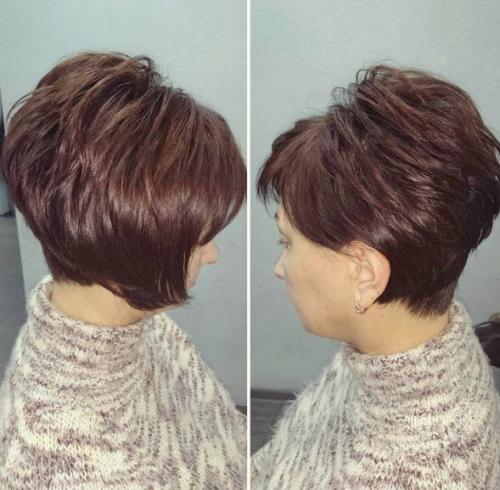 Короткие стрижки для овального лица и тонких волос. Короткие стрижки для овального лица