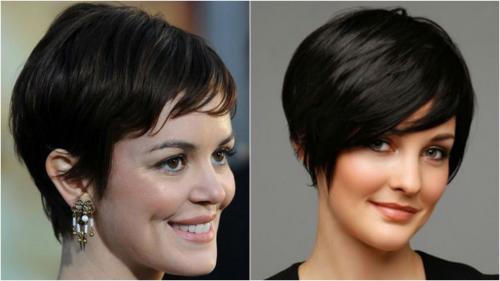 Короткие стрижки для овального лица 2019. Модные прически на короткие волосы для овального лица 2020