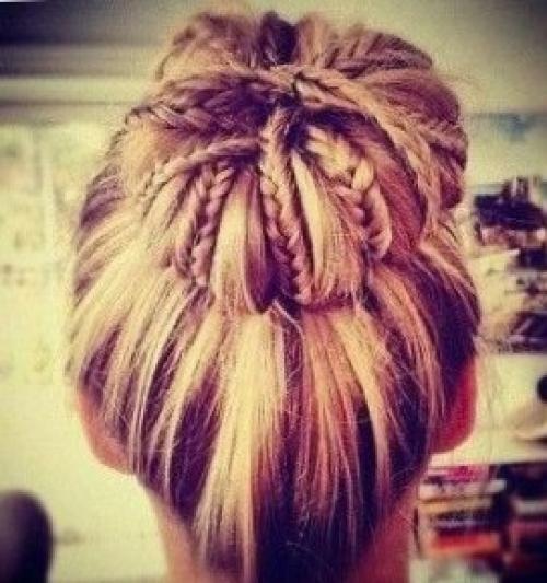 Модные короткие стрижки для подростков девушек. Многообразие пучков