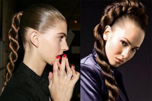 Коса на бок с распущенными волосами. Кому подойдёт такая прическа