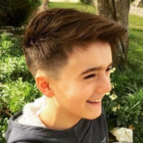 Прически машинкой для мальчиков. Модельные прически для мальчиков подростков