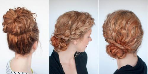 Укладки на кудрявые волосы. Как уложить кудрявые волосы?