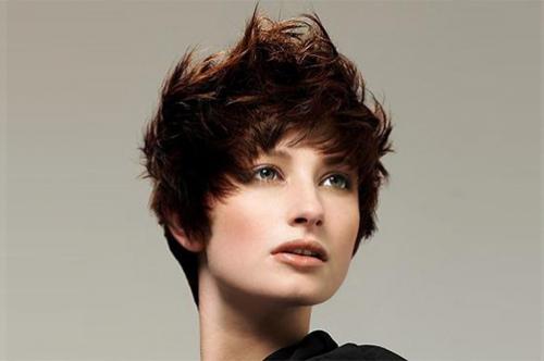 Стрижка ежик женская. Женская прическа ежик