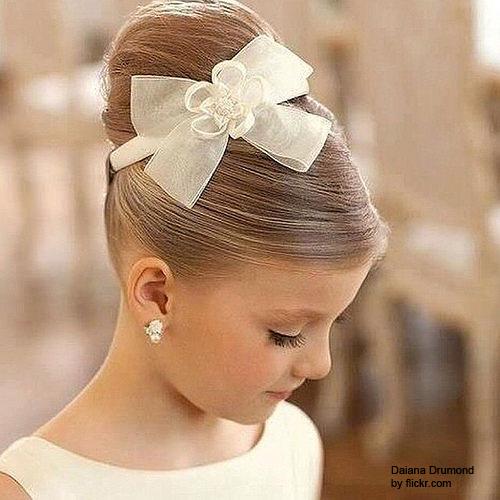 Причёски на свадьбу для детей 13 лет. Выбираем детскую причёску на свадьбу