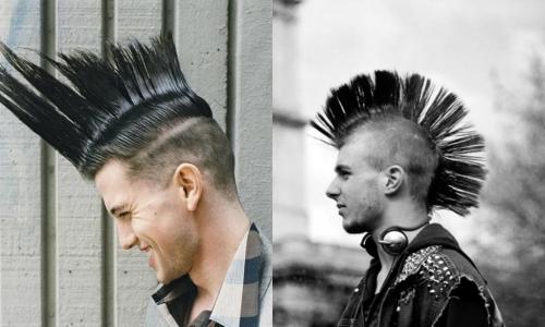 Ирокез короткий широкий. Немного из истории стрижки