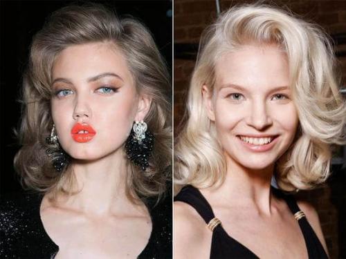 Как уложить волосы объемно. Объёмная укладка на средние волосы