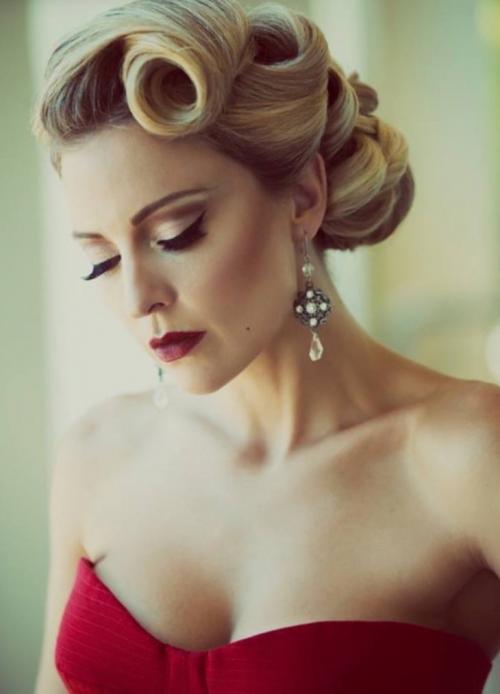 Ретро прически — 80 фото актуальных идей для современных женщин