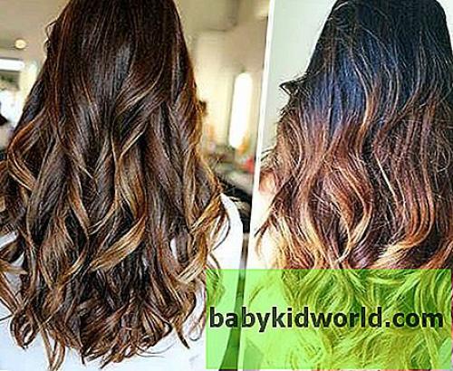 Мелирование омбре колорирование. Самые модные виды окрашивания в стиле Ombre Hair Color 2019 на темные короткие, длинные и средние волосы 13