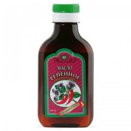 Маска для волос с репейным маслом с перцем. Репейное масло с красным перцем — секрет роста волос 12