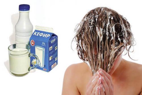 Маска для волос из кефира для жирных волос. Действие