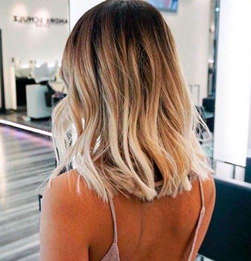 Мелирование омбре колорирование. Самые модные виды окрашивания в стиле Ombre Hair Color 2019 на темные короткие, длинные и средние волосы 06