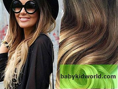 Мелирование омбре колорирование. Самые модные виды окрашивания в стиле Ombre Hair Color 2019 на темные короткие, длинные и средние волосы 14