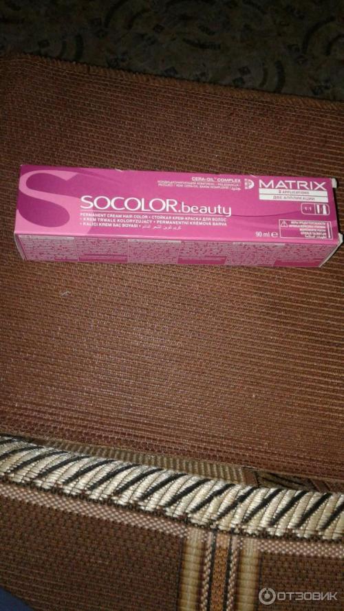 Матрикс окрашивание в домашних условиях. Плюсы и минусы краски 06