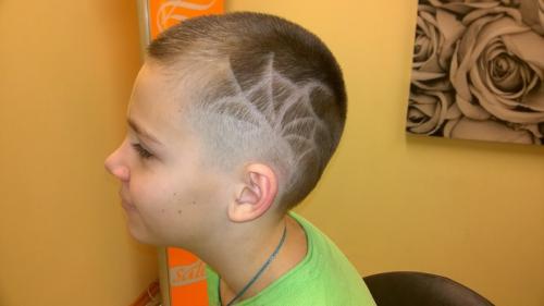 Стрижки для мальчиков школьные. Стрижки для маленьких детей 07
