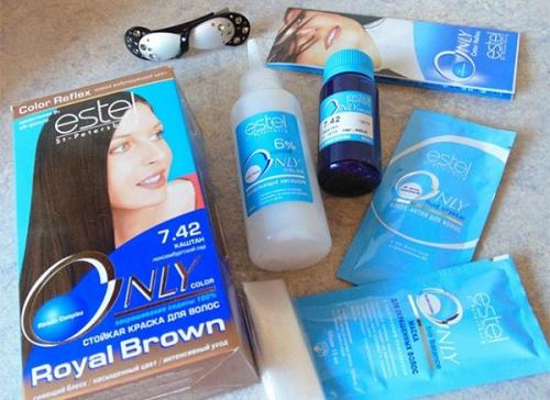 Окрашивание волос Эстель. Краска «Estel»: профессиональная палитра цветов