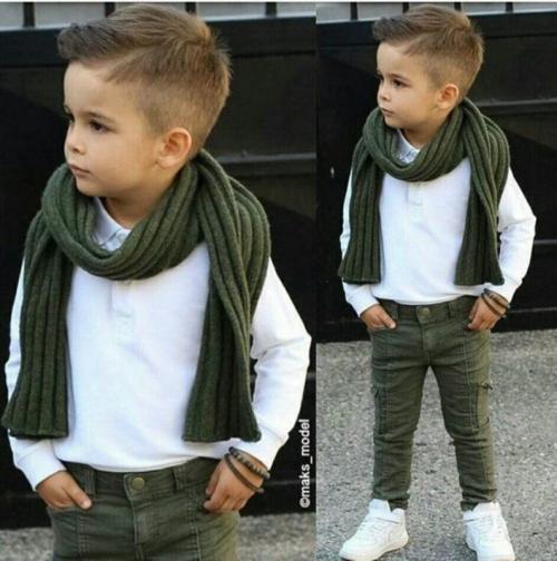 Модные стрижки для мальчиков 2019. Классика