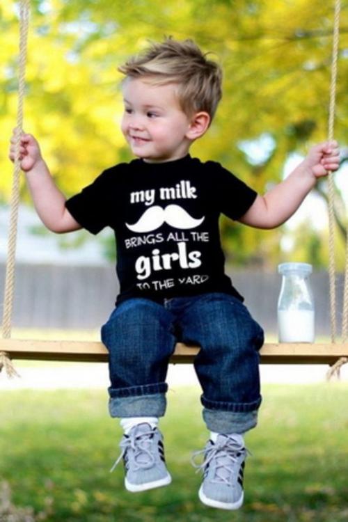 Модные стрижки для мальчиков 2019. Классика