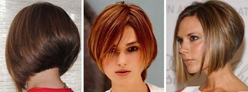 Градуированное каре чем отличается от каре. Виды женской стрижки градуированное каре