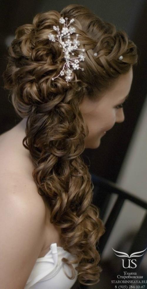 Коса объемная на бок. Коса сбоку обычным плетением