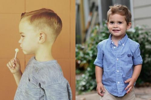 Стрижки для мальчиков школьные. Стрижки для маленьких детей 02