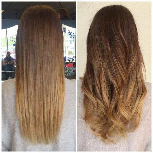 Омбре с мелированием на темных волосах. Шатуш, балаяж, омбре/сомбре: расставляем все на свои места