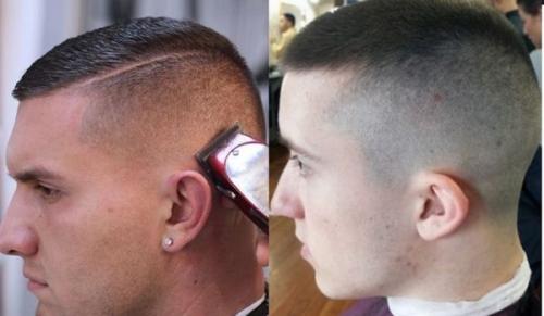 Ежик стрижка мужская. Подбираем к лицу 09 Ежик стрижка мужская. Подбираем к лицу 09